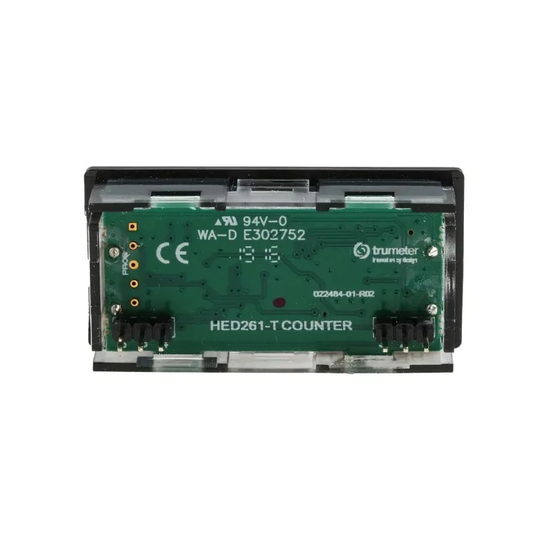 Trumeter 8 Digit LCD Counter 8mm Digit Height High Speed Count Input with LED Backlight HED261