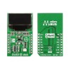 MikroElektronika OLED B Click OLED Display Add On Board, Blue Monochrome, SSD1306 MI9639BO-B2 for mikroBUS Socket MIKROE-1650