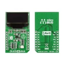 MikroElektronika OLED W Click OLED Display Add On Board with SSD1306 for mikroBUS Socket MIKROE-1649