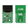 MikroElektronika OLED W Click OLED Display Add On Board with SSD1306 for mikroBUS Socket MIKROE-1649