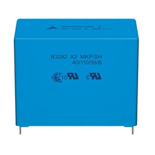 TDK Film Capacitor 100 nF 305V AC 630V DC Through Hole 2 Pin 10mm Pitch B32921C3104M000