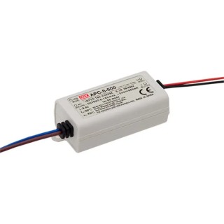 MEAN WELL  LED Driver, 1 Output, 16 V, 8 W, IP30 Rated, Constant Current LED Power Supply IP30