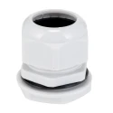 HellermannTyton Grey Polyamide 66 Cable Gland M50 Thread Size, 30 mm Min. to 38 mm Max. Cable Diameter, IP68 Rated NGM50-GRY