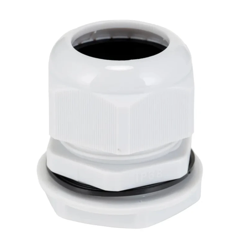 HellermannTyton Grey Polyamide 66 Cable Gland M50 Thread Size, 30 mm Min. to 38 mm Max. Cable Diameter, IP68 Rated NGM50-GRY