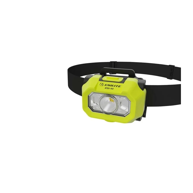 Unilite ATEX LED Head Torch Yellow 225 lm Flood Beam 115 m IP67 ATEX-H2
