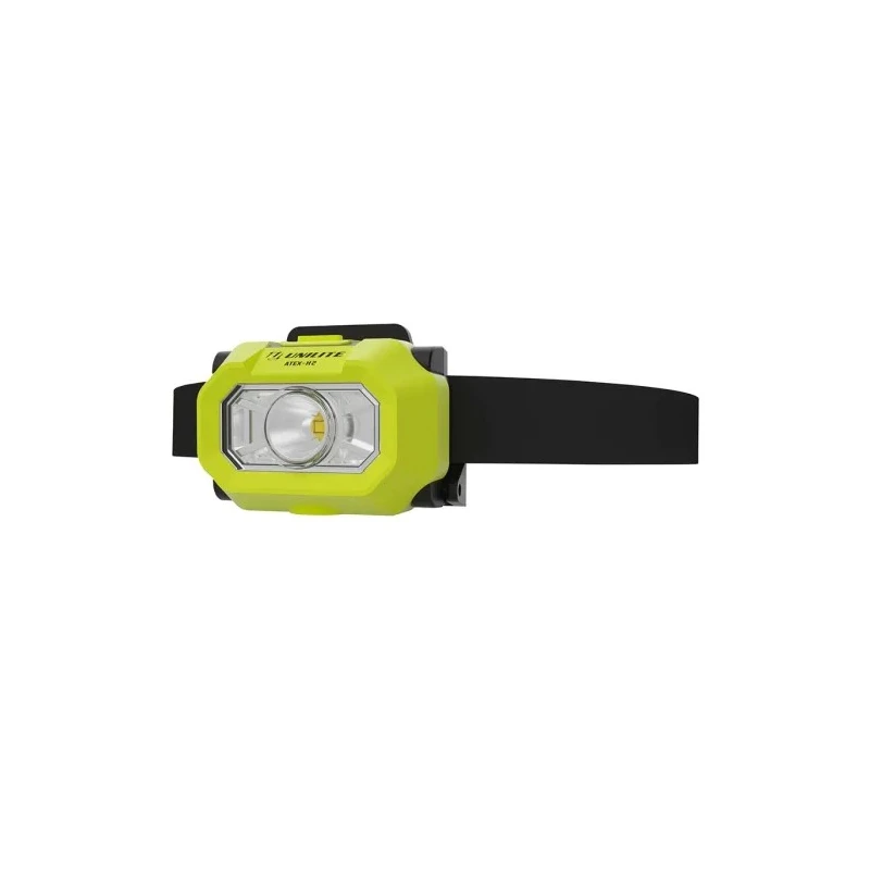 Unilite ATEX LED Head Torch Yellow 225 lm Flood Beam 115 m IP67 ATEX-H2