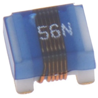 Wurth Elektronik WE-KI 1008A Shielded Wirewound Surface Mount Inductor Ceramic Core 0.056 μH 1 A IDC Q60 744762156A