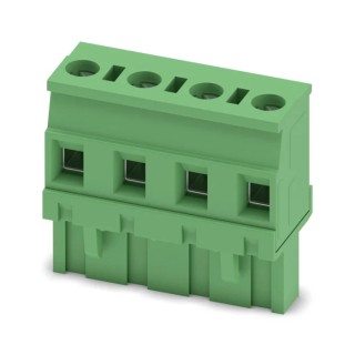 Phoenix Contact GMVSTBR 2.5/4-ST-7.62 PCB Terminal Block 4-Contact 7.62 mm Pitch 12 A 1 kV Polyamide 1 Row 1832549