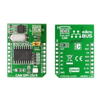 MikroElektronika CAN Bus Communication & Wireless Development Evaluation Kit SN65HVD230 3.3 V MIKROE-986