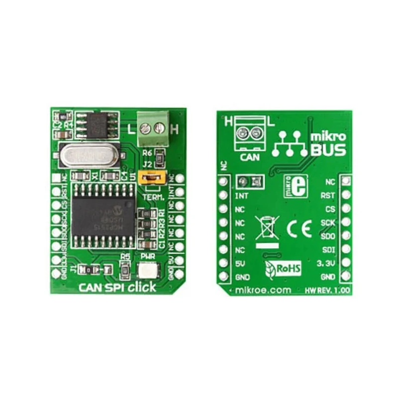 MikroElektronika CAN Bus Communication & Wireless Development Evaluation Kit SN65HVD230 3.3 V MIKROE-986
