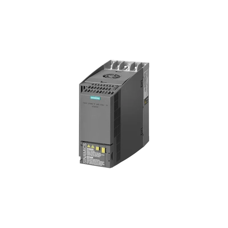 Siemens Inverter Drive, 5.5 kW, 3 Phase, SINAMICS G120C Series, 380-480V, 12.5 A, Panel Mount 6SL3210-1KE21-3AP1
