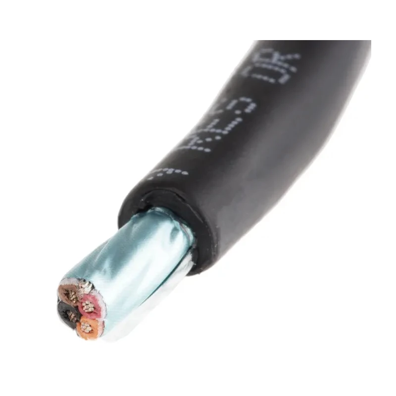 Alpha Wire Control Cable 4 Cores 0.56mm² 20 AWG Screened Thermoplastic Elastomer Jacket 300V 30m 45464 BK005