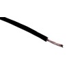 RS PRO Black 0.08 mm² Hook Up Wire 28 AWG 7x0.12 mm Core Strands 100 m PVC Insulated 300V 105°C 884-0837