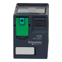 Schneider Electric Power Relay, 24V dc Coil, 12A Switching Current, DPDT Configuration, Harmony Relay RXM Series RXM2AB1BD