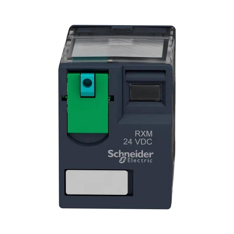 Schneider Electric Power Relay, 24V dc Coil, 12A Switching Current, DPDT Configuration, Harmony Relay RXM Series RXM2AB1BD