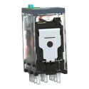 Schneider Electric Power Relay 110V dc Coil 10A Switching Current 3PDT RXM3AB2FD
