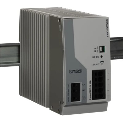 Phoenix Contact TRIO POWER Switched Mode DIN Rail Power Supply 264V AC Input 28V DC, 20A Output 480W 2903151