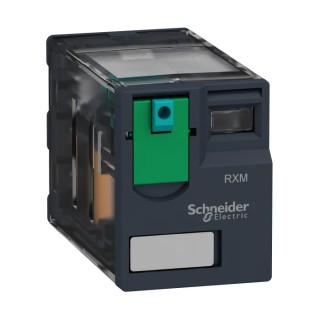 Schneider Electric Power Relay 12V dc Coil 8A Switching Current 4PDT Harmony RXM RXM4AB1JD
