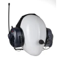 3M PELTOR LiteCom Listen & Speak Electronic Ear Defenders with Neckband 32 dB Black MT53H7B4400