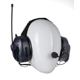 3M PELTOR LiteCom Listen & Speak Electronic Ear Defenders with Neckband 32 dB Black MT53H7B4400