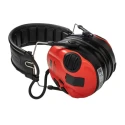 3M PELTOR SportTac Listen & Speak Electronic Ear Defenders with Headband, 26 dB SNR, Foldable, Red MT16H210F-478-RD