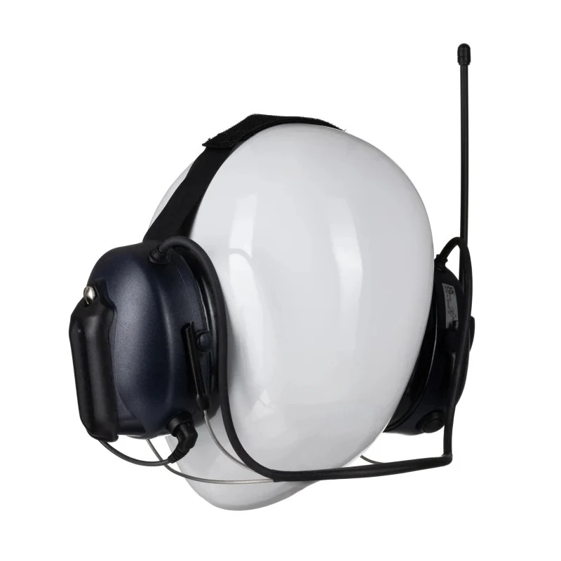 3M PELTOR LiteCom Listen & Speak Electronic Ear Defenders with Neckband 32 dB Black MT53H7B4400