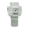 SMC Pneumatic Regulator AC Series, Outlet Size G 1/4, Minimum Operating Pressure 0.02 MPa, Polycarbonate Body AR20-F02-1N-B