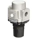SMC Pneumatic Regulator G 1/4 Outlet, 0.05 to 0.7 MPa Pressure Range, Series AC AR20-F02H-B