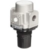 SMC Pneumatic Regulator G 1/4 Outlet, 0.05 to 0.7 MPa Pressure Range, Series AC AR20-F02H-B