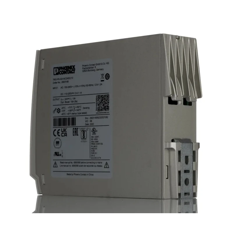 Phoenix Contact TRIO POWER Switched Mode DIN Rail Power Supply 264V AC Input 28V DC Output 10A 240W 2903149