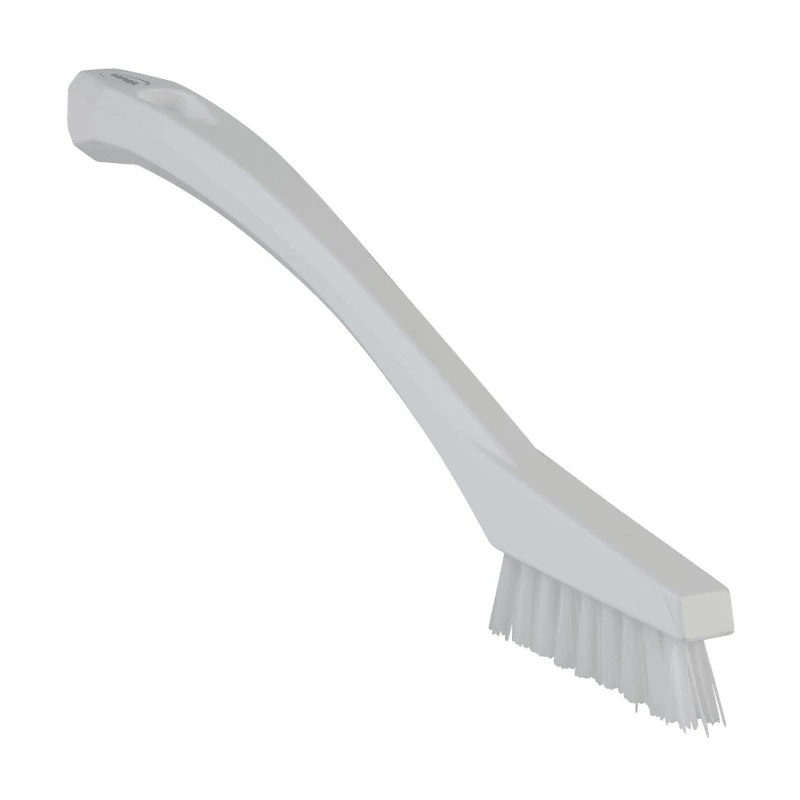 Vikan White Scrubbing Brush 15 mm Bristle Length Polyester Bristle Material 44015