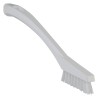 Vikan White Scrubbing Brush 15 mm Bristle Length Polyester Bristle Material 44015