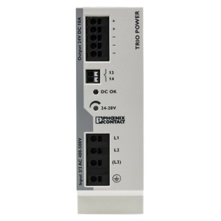 Phoenix Contact TRIO POWER Switched Mode DIN Rail Power Supply 3 Phase AC Input 320-575V, 28V DC 10 A Output, 240W 2903154