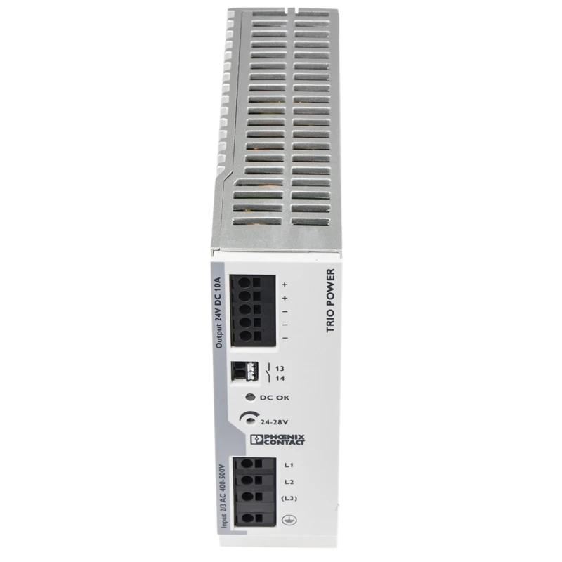 Phoenix Contact TRIO POWER Switched Mode DIN Rail Power Supply 3 Phase AC Input 320-575V, 28V DC 10 A Output, 240W 2903154