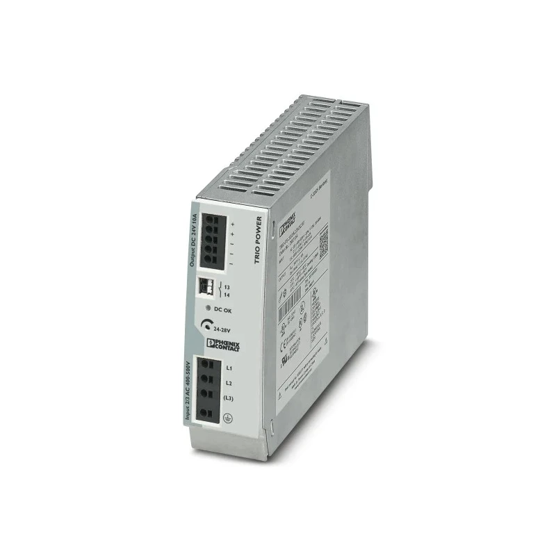Phoenix Contact TRIO POWER Switched Mode DIN Rail Power Supply 3 Phase AC Input 320-575V, 28V DC 10 A Output, 240W 2903154