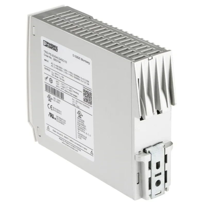 Phoenix Contact TRIO POWER Switched Mode DIN Rail Power Supply 3 Phase AC Input 320-575V, 28V DC 10 A Output, 240W 2903154