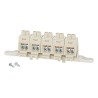 HENSEL DK Series Non-Fused Terminal Block 5-Way, 16mm², 2.5 mm² Wire, 63A Screw DKKS10
