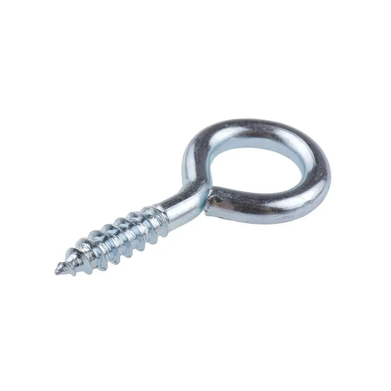 RS PRO Steel Zinc-Plated Eye Hook 55mm Overall Length, 12mm Eye Inside Diameter 884-2486