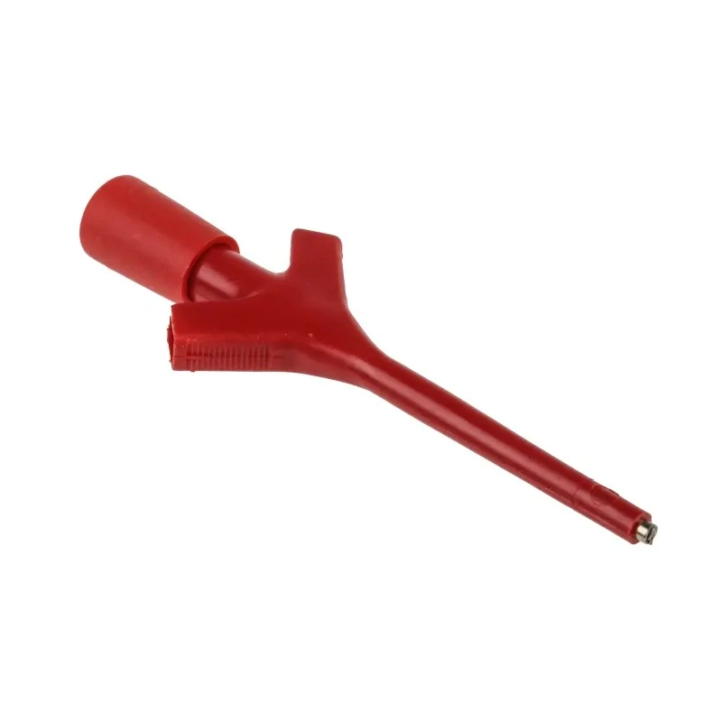Hirschmann Test & Measurement Red Socket Grabber Clip 2 mm Tip 60V dc 2A 973592101