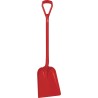 Vikan Square Shovel Polypropylene Handle and Blade 271 mm Width, 1040 mm Length 56254