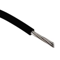 RS PRO Black 0.82 mm² Hook Up Wire, 18 AWG, 19/0.25 mm Strands, 100 m Length, Ethylene Tetrafluoroethylene Jacket 885-0831