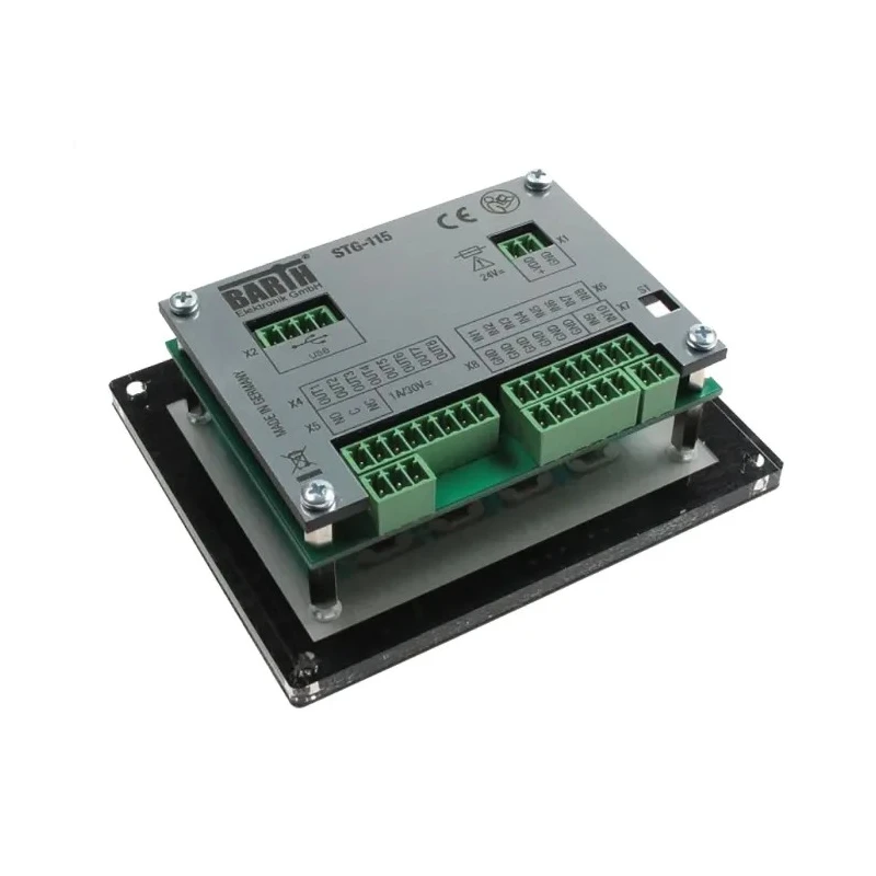 BARTH lococube mini-PLC Series Panel Mount PLC I/O Module 8 Digital and Analogue Inputs 9 Outputs 24V DC 1.5A 0850-0115