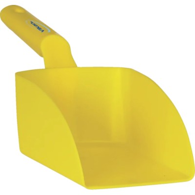 Vikan Polypropylene Measuring Scoop, Yellow, 1 Litre, Hand Scoop, Dimensions 110x340x120 mm 56756