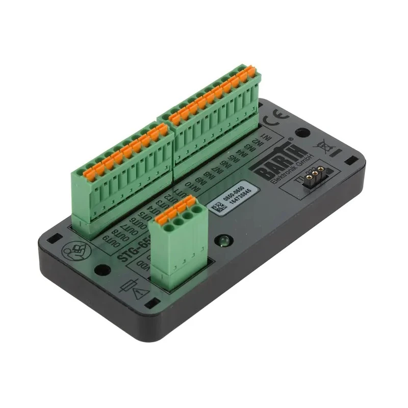 BARTH lococube mini-PLC Series Programmable Logic Controller I/O Module 10-Input Analogue Digital Input 9 Outputs 0660-0650