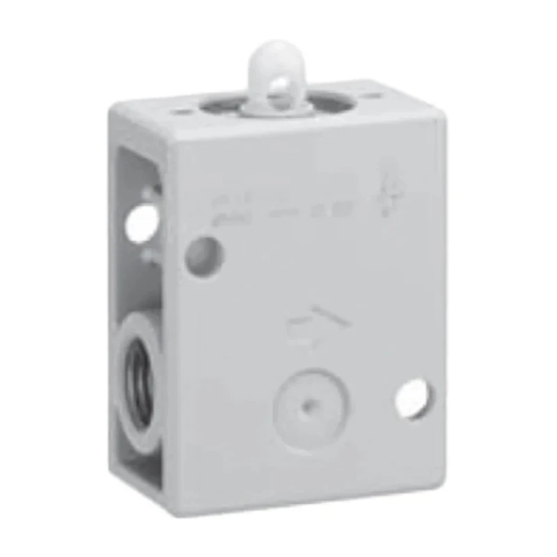 SMC Basic Pneumatic Manual Control Valve  VM200 Series, G 1/4 Port, Zinc Die Cast Alloy, 1 MPa Pressure, III B Model