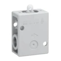 SMC Basic Pneumatic Manual Control Valve VM200 Series Rc, NPT R 1/4, 1 Mpa, 1088 L/min, Model III B 