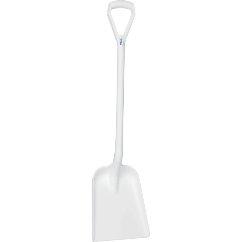Vikan Square Shovel Blade Width 271 mm Handle Length 1040 mm Polypropylene White 56255