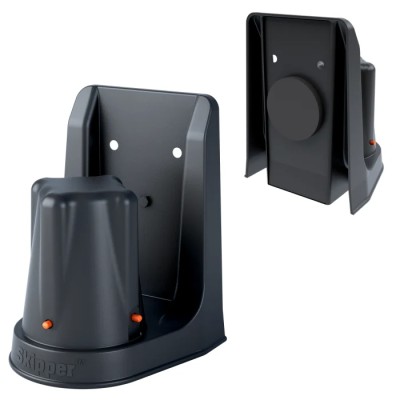 Skipper Black Wall Support Bracket Safety Barrier 124mm Length x 168mm Height W/Support01