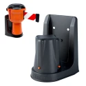 Skipper Black Magnetic Support Bracket Safety Barrier 124mm Length, 168mm Height M/Support01