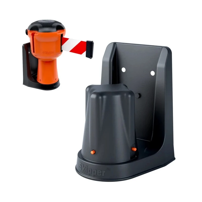 Skipper Black Magnetic Support Bracket Safety Barrier 124mm Length, 168mm Height M/Support01